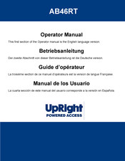 Upright AB46RT Operator's Manual