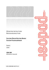THERMOCOAX Isopad IDR-SM Series Operating Instructions Manual