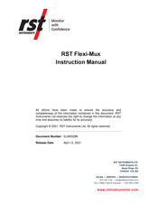 RST Instruments RST Flexi-Mux Instruction Manual
