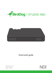birddog Studio NDI Quick Start Manual