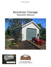 Suncast Keystone Garage Assembly Manual