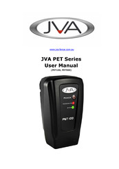 Jva PET Series User Manual