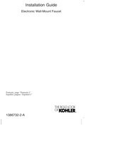 Kohler Oblo K-124B16-SANA-CP Installation Manual