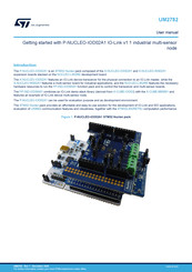 ST P-NUCLEO-IOD02A1 User Manual