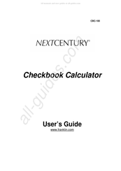 Franklin NextCentury CBC-100 User Manual