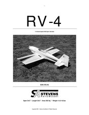 Stevens Aeromodel RV-4 Manual