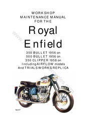 Royal Enfield 350 CLIPPER 1958 Workshop Maintenance Manual
