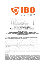 Ibo AJ50/60 Instruction Manual