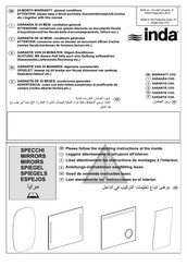 INDA S002011 Mounting Instructions