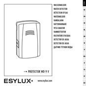 ESYLUX PROTECTOR WD 9 V Manual
