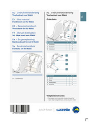 Gazelle 653540100 User Manual