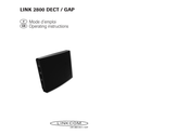 Linkcom LINK 2800 DECT Operating Instructions Manual