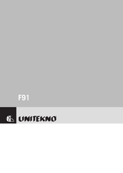 Unitekno F91 Manual