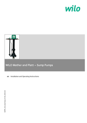 Wilo PNV 32-250 Installation And Operation Instructions Manual