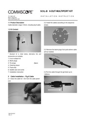 CommScope SCIL-B Installation Instruction