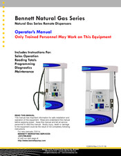 Bennett Natural Gas Series Operator's Manual