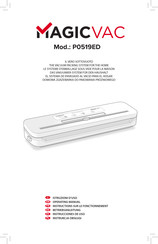Magicvac P0519ED Operating Manual