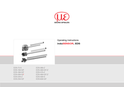 MICRO-EPSILON induSENSOR EDS-400-F Operating Instructions Manual