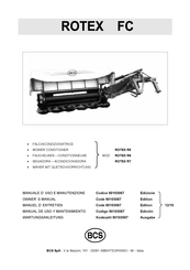 BCS ROTEX R7 Owner's Manual