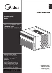 Midea MAW15R1YWT User Manual