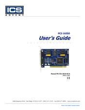 ICS PCI-16ISO User Manual