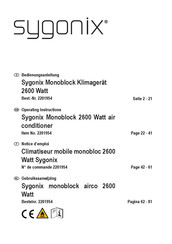 Conrad Electronic Sygonix Operating Instructions Manual