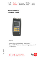 Tecsis P3922 Operating Manual
