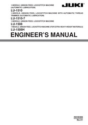 JUKI LU-1510 Engineer's Manual