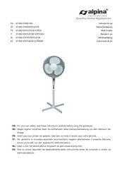 Alpina SF-5002 Instructions For Use Manual