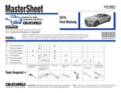 Crutchfield 019 0021 Installation Instructions Manual