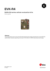 u-blox EVK-R422M8S User Manual