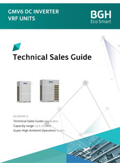 BGH GMV-2040WM/G-X Technical Sales Manual
