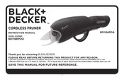 Black+Decker BD1168PDQ Instruction Manual