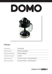 Linea 2000 Domo DO9235J Instruction Booklet