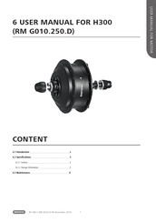 Bafang H300 Manuals | ManualsLib