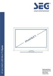 Seg Kyoto Operating Instructions Manual