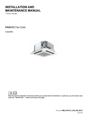 Panasonic PAW-FC Installation And Maintenance Manual
