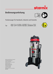 Starmix GS H-1150 ATEX Zone 22 Operating Instructions Manual