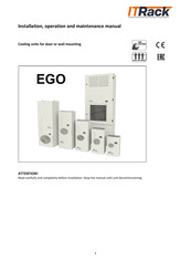 iTrack EGO Series Installation, Operation And Maintenance Manual