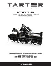 Tarter RT207BL Operation And Assembly Manual