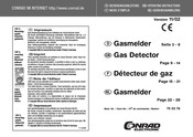 Conrad Electronic 75 03 76 Operating Instructions Manual