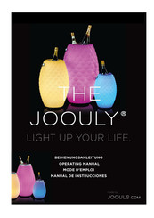 Joouls JOOULY Operating Manual