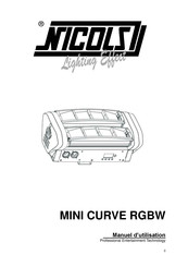 Nicols MINI CURVE RGBW User Manual