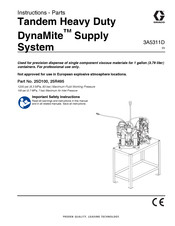 Graco DynaMite 25D100 Instructions - Parts Manual