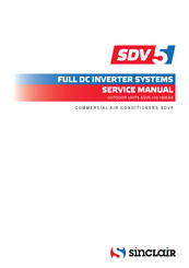 Sinclair SDV5 Series Service Manual