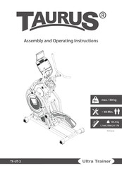 Taurus Ultra Trainer TF-UT-2 Assembly And Operating Instructions Manual