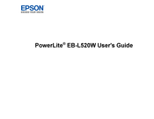 Epson PowerLite EB-L520W User Manual