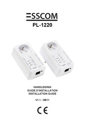 Esscom PL-1220 Installation Manual