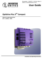 Invertek Drives Optidrive Plus 3GV Compact User Manual