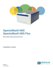 Molecular Devices SpectraMax ABS Plus Installation Manual